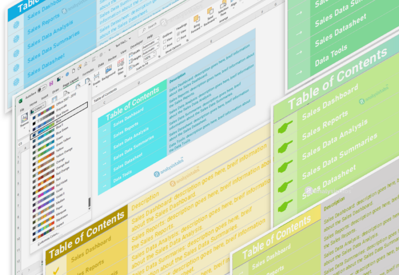 Ultimate TOC Builder - Excel VBA Project with Source Code