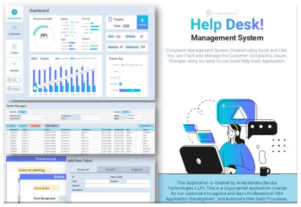 Help Desk Management System - Analysistabs