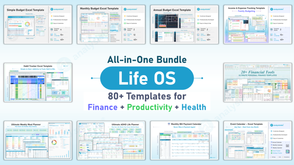 Os Life Design Chart.pdf Life OS™ | Ultimate Excel Life Planner, Finance & ADHD Bundle (80 ...